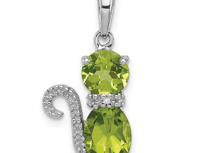 Sterling Silver Pendants Style QP4551PE - Classique Jewelry Inc.