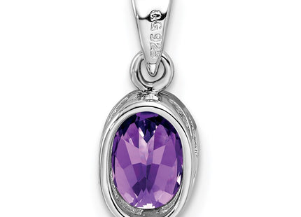 Sterling Silver Pendants Style QP4553AM - Classique Jewelry Inc.