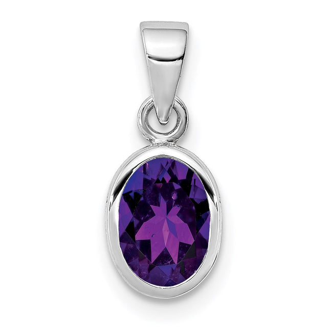 Sterling Silver Pendants Style QP4553AM - Classique Jewelry Inc.