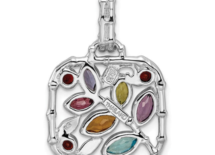 Sterling Silver Pendants Style QP4555RB - Classique Jewelry Inc.