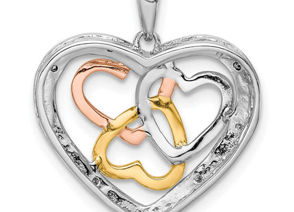 Sterling Silver Pendants Style QP4582 - Classique Jewelry Inc.