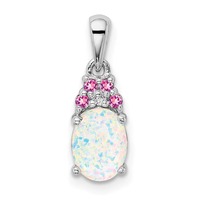 Sterling Silver Pendants Style QP4805 - Classique Jewelry Inc.