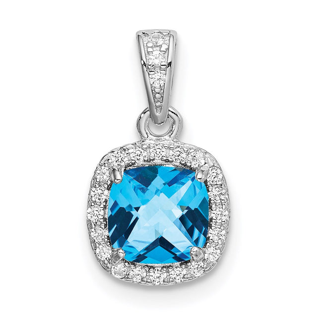 Sterling Silver Pendants Style QP4824 - Classique Jewelry Inc.
