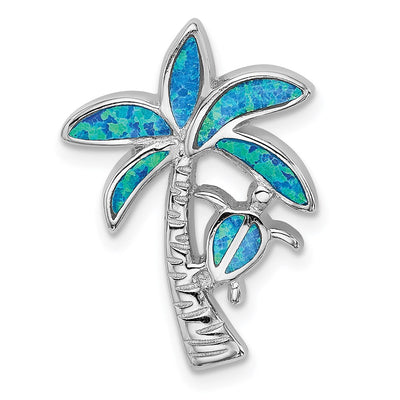 Sterling silver opal tree pendants & charm