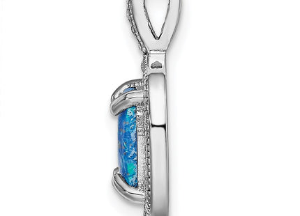 Sterling Silver Pendants Style QP4877 - Classique Jewelry Inc.