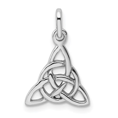 Sterling silver knot pendant
