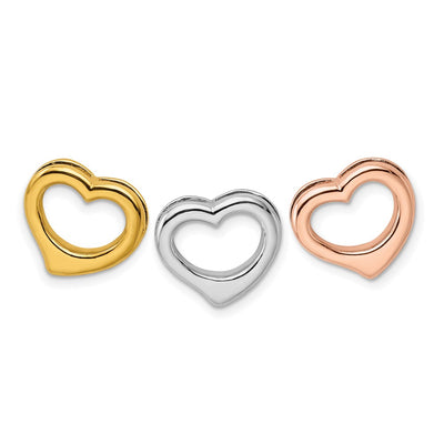 Sterling silver heart pendant