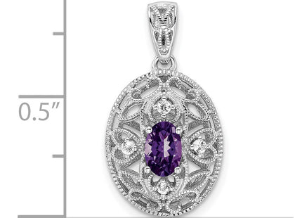 Sterling Silver Pendants Style QP4996 - Classique Jewelry Inc.