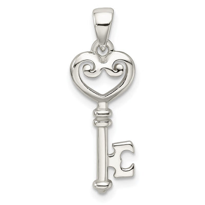 Sterling silver heart pendant