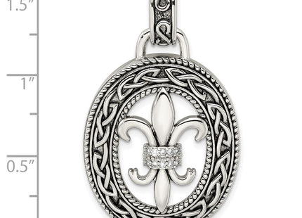 Sterling Silver Pendants Style QP5016 - Classique Jewelry Inc.