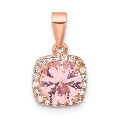 Sterling silver crystal pendant