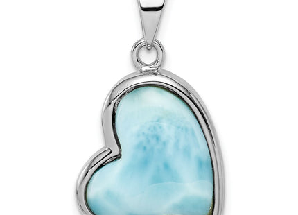Sterling silver heart pendant
