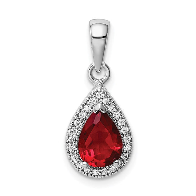 Sterling Silver Pendants Style QP5247JAN - Classique Jewelry Inc.