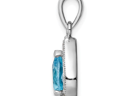 Sterling Silver Pendants Style QP5247MAR - Classique Jewelry Inc.