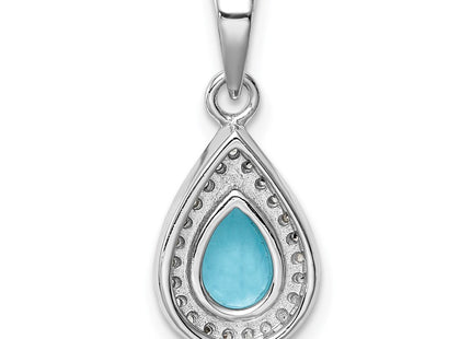 Sterling Silver Pendants Style QP5247MAR - Classique Jewelry Inc.