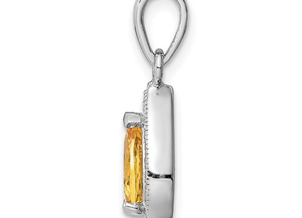 Sterling Silver Pendants Style QP5247NOV - Classique Jewelry Inc.