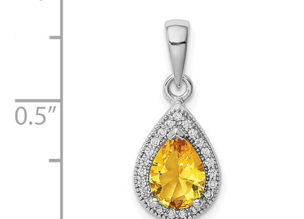 Sterling Silver Pendants Style QP5247NOV - Classique Jewelry Inc.
