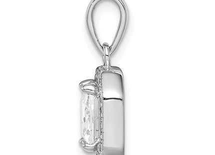 Sterling Silver Pendants Style QP5265APR - Classique Jewelry Inc.