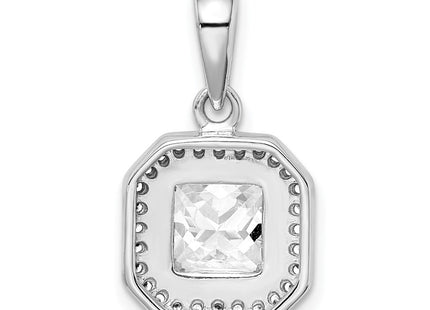Sterling Silver Pendants Style QP5265APR - Classique Jewelry Inc.