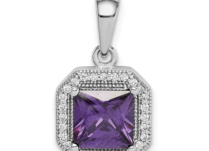 Sterling Silver Pendants Style QP5265FEB - Classique Jewelry Inc.