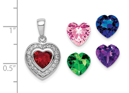 Sterling Silver Pendants Style QP5309 - Classique Jewelry Inc.