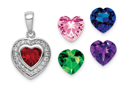Sterling Silver Pendants Style QP5309 - Classique Jewelry Inc.