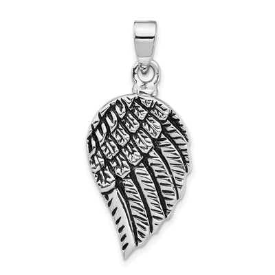 Sterling silver angel pendant