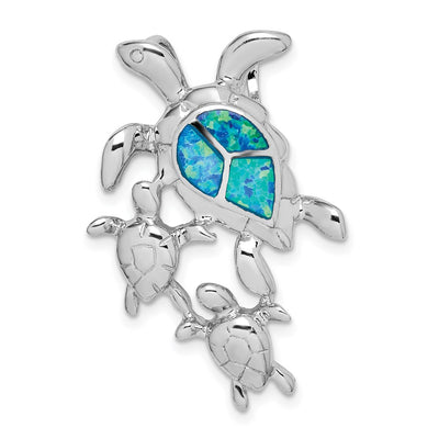 Sterling silver opal pendants & charm