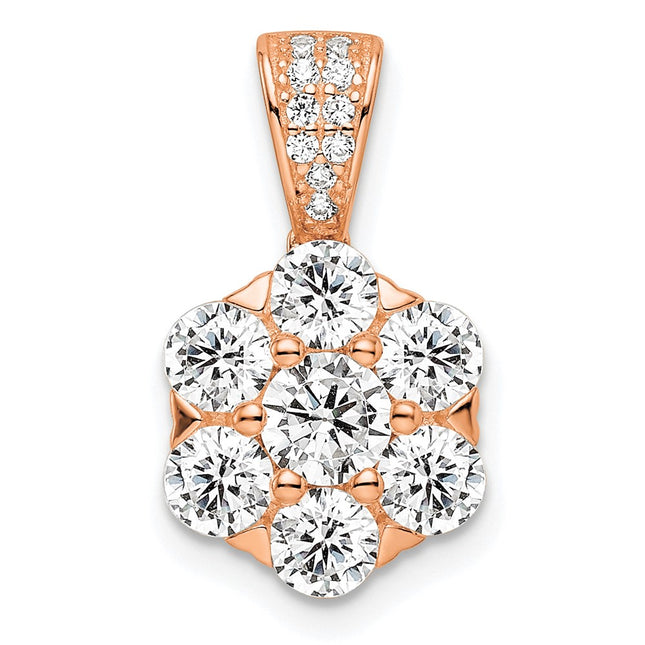 Sterling Silver Pendants Style QP5449 - Classique Jewelry Inc.