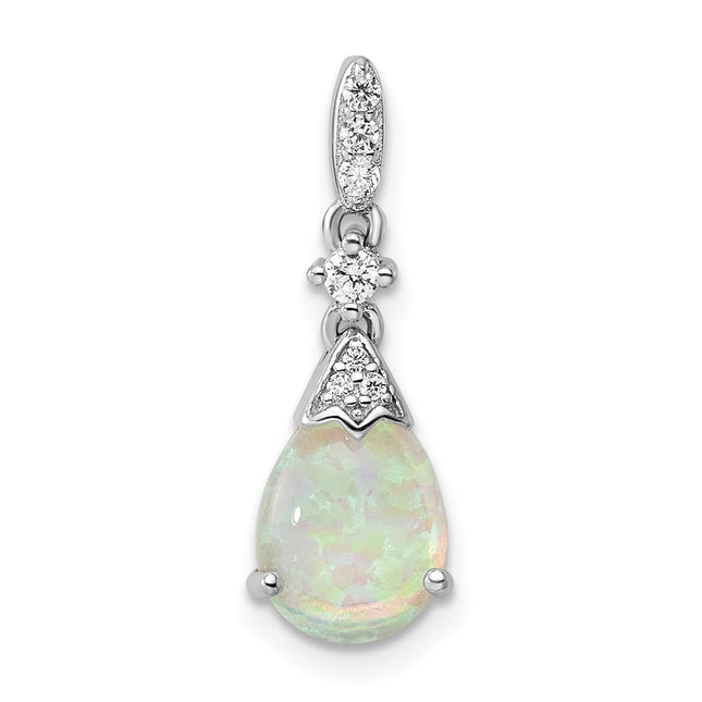 Sterling Silver Pendants Style QP5474 - Classique Jewelry Inc.