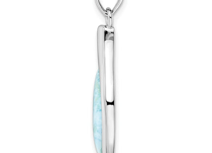 Sterling silver pendant, alternate view