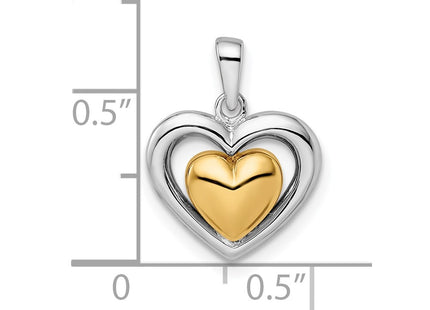 SS/Gold Plated Pendants Style QP5515 - Classique Jewelry Inc.