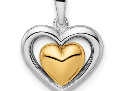 SS/Gold Plated Pendants Style QP5515 - Classique Jewelry Inc.