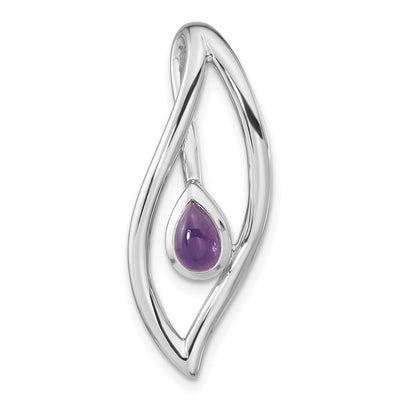 Sterling silver amethyst pendant