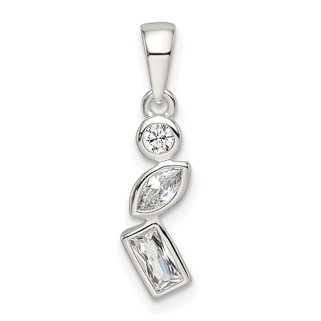 Sterling Silver Pendants Style QP5538 - Classique Jewelry Inc.