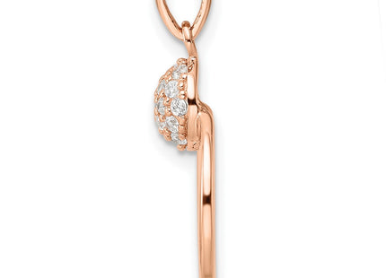 SS/Rose Plated Pendants Style QP5542 - Classique Jewelry Inc.