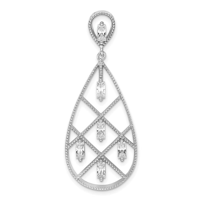 Sterling Silver Pendants Style QP5568 - Classique Jewelry Inc.