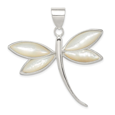 Sterling silver dragonfly pendant