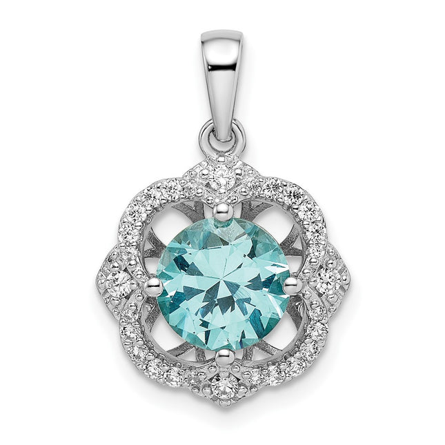 Sterling Silver Pendants Style QP5614 - Classique Jewelry Inc.