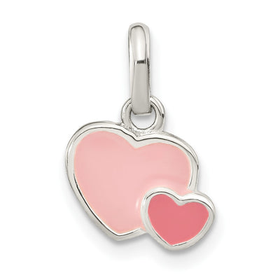 Sterling silver heart pendant