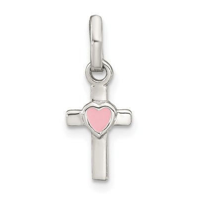Sterling silver cross pendant