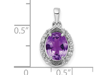 Sterling Silver Pendants Style QP5711AM - Classique Jewelry Inc.