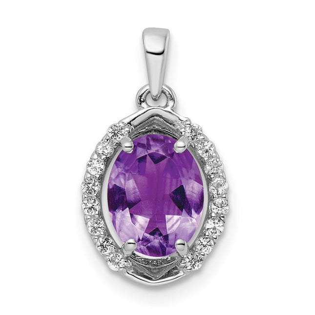 Sterling Silver Pendants Style QP5711AM - Classique Jewelry Inc.