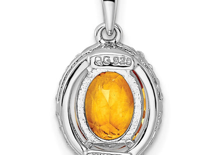 Sterling Silver Pendants Style QP5711CI - Classique Jewelry Inc.