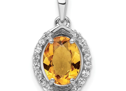 Sterling Silver Pendants Style QP5711CI - Classique Jewelry Inc.