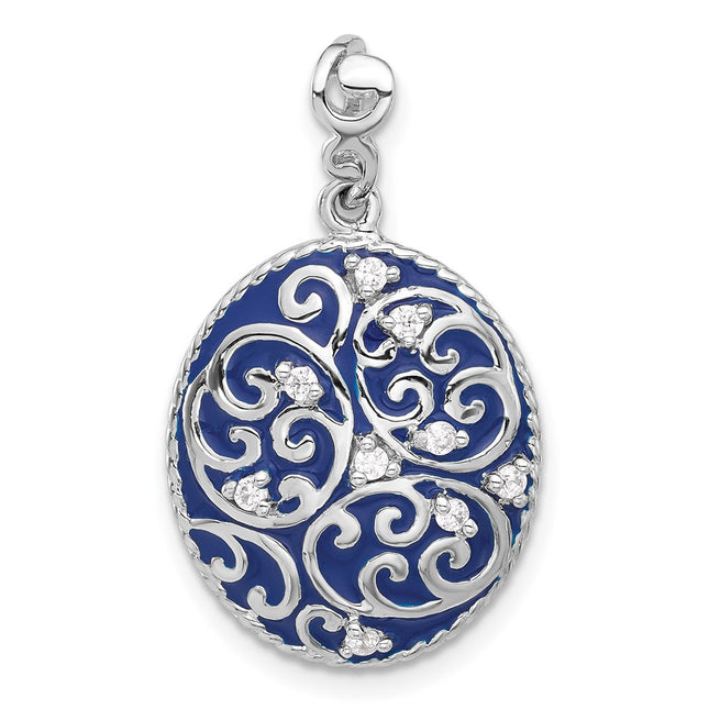 Sterling Silver Pendants Style QP5738 - Classique Jewelry Inc.