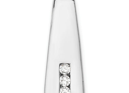 Sterling silver cubic zirconia chain
