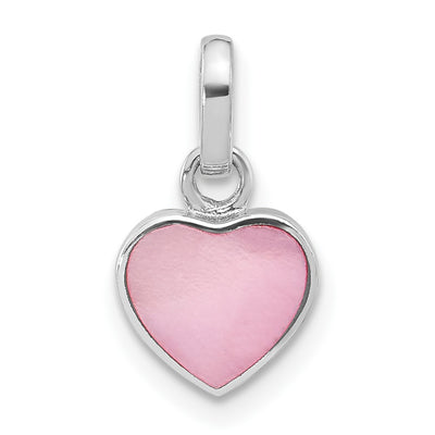 Sterling silver mother of pearl mother pendant