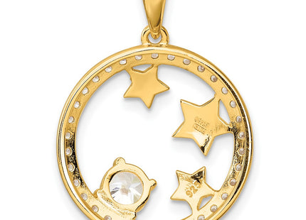 SS/Gold Plated Pendants Style QP5798 - Classique Jewelry Inc.