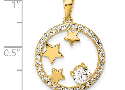 SS/Gold Plated Pendants Style QP5798 - Classique Jewelry Inc.